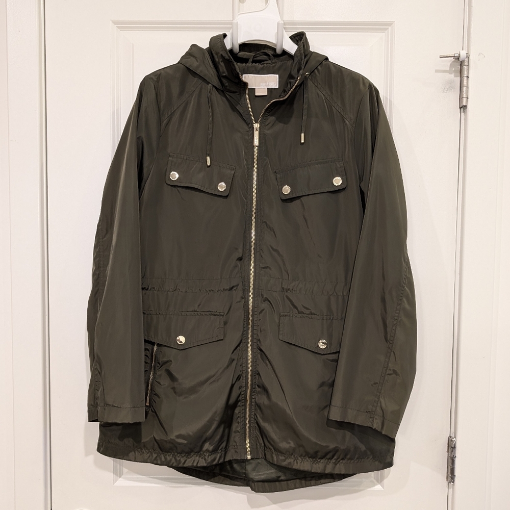 🎉 SALE 🎉 MICHAEL Michael Kors Olive Utility Jacket